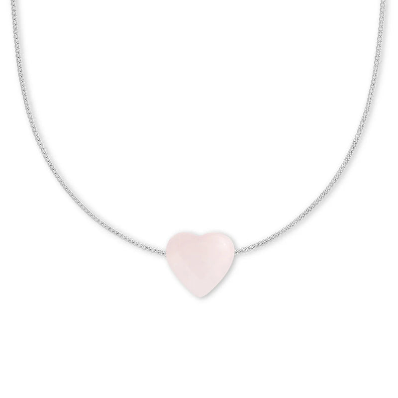 Palas Heart Stone Necklace