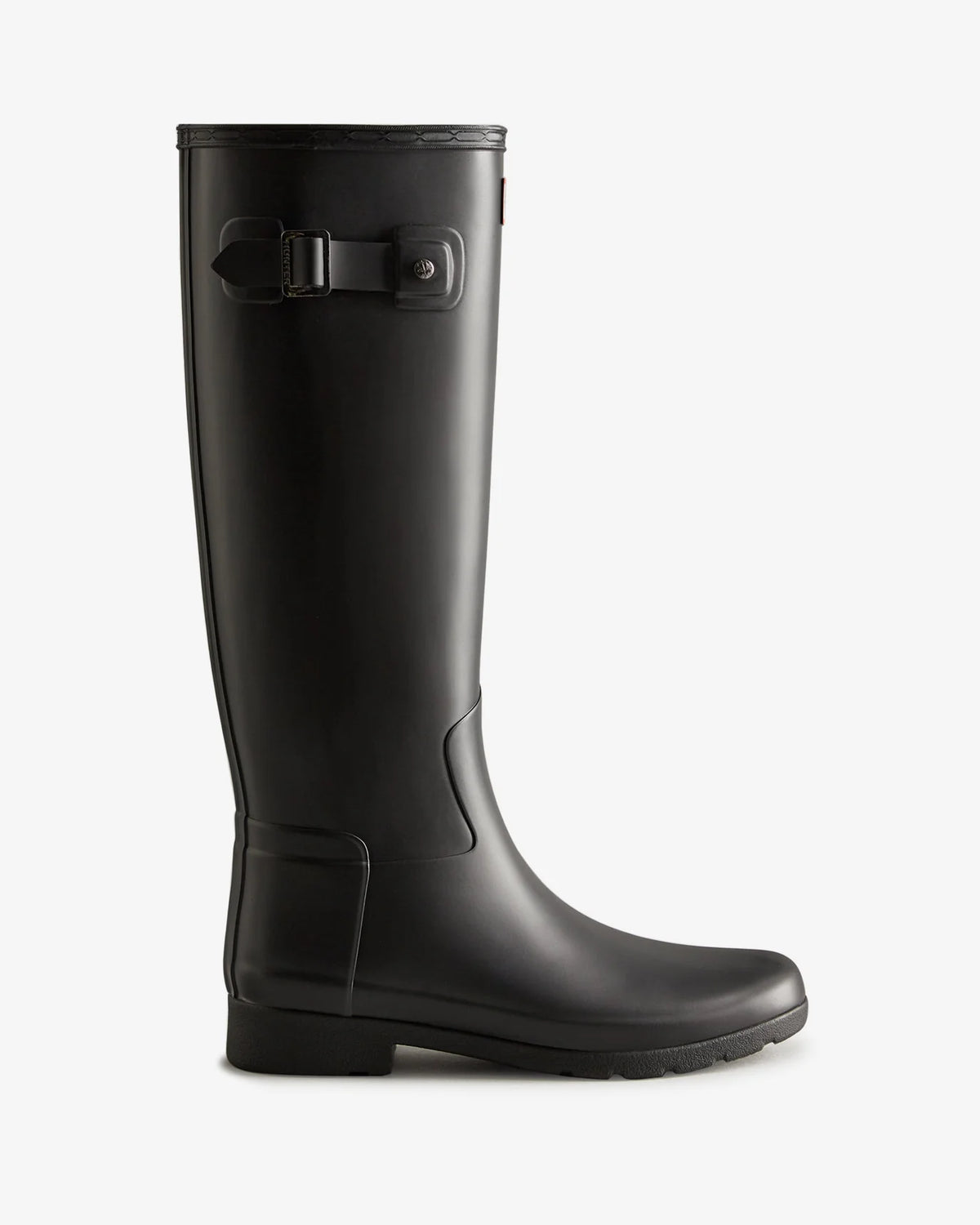 Hunter Refinded Tall Boot Black