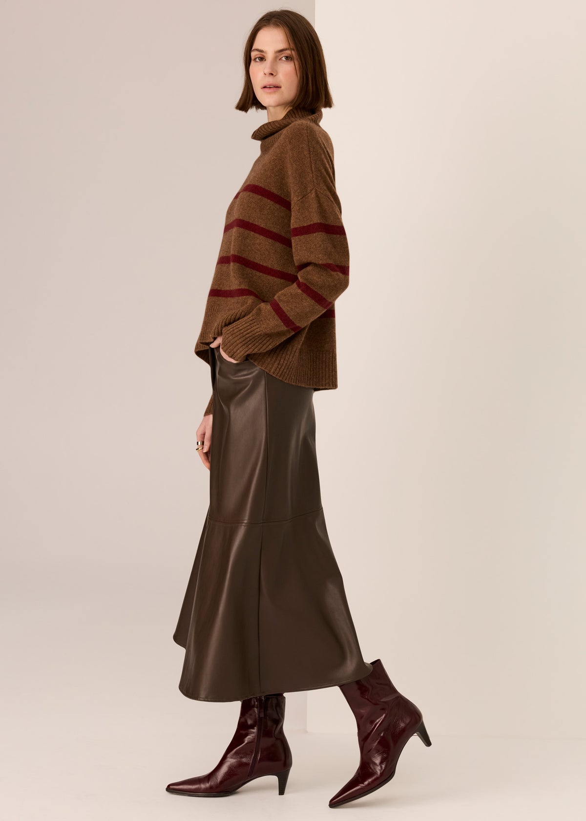 Pol Astor Stripe Knit