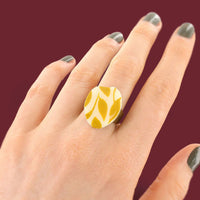 Taratata Leaf Ring