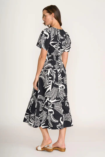 Foil Joyous Dress