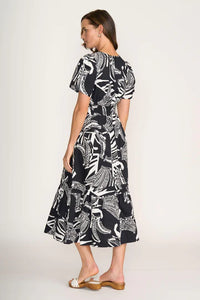Foil Joyous Dress