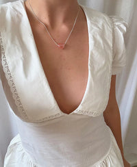 Palas Heart Stone Necklace