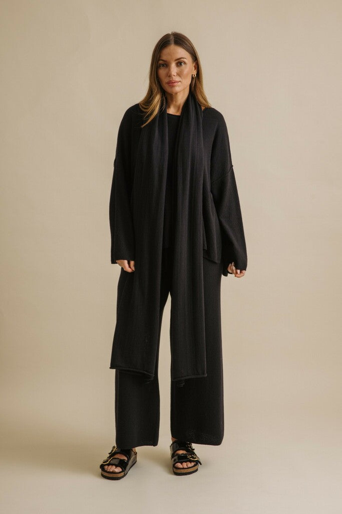 Talamaya Winter Retreat Merino  Cotton Wrap