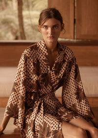 Morrison Roberta Robe Print