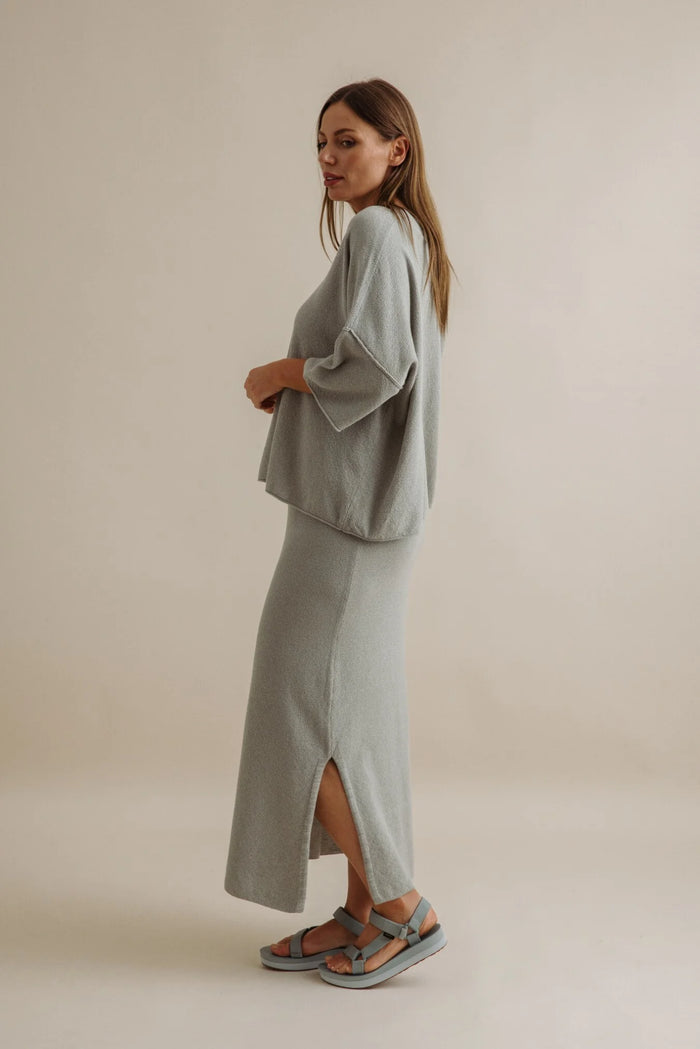 Talamaya Retreat Cotton Twist Tee Pullover