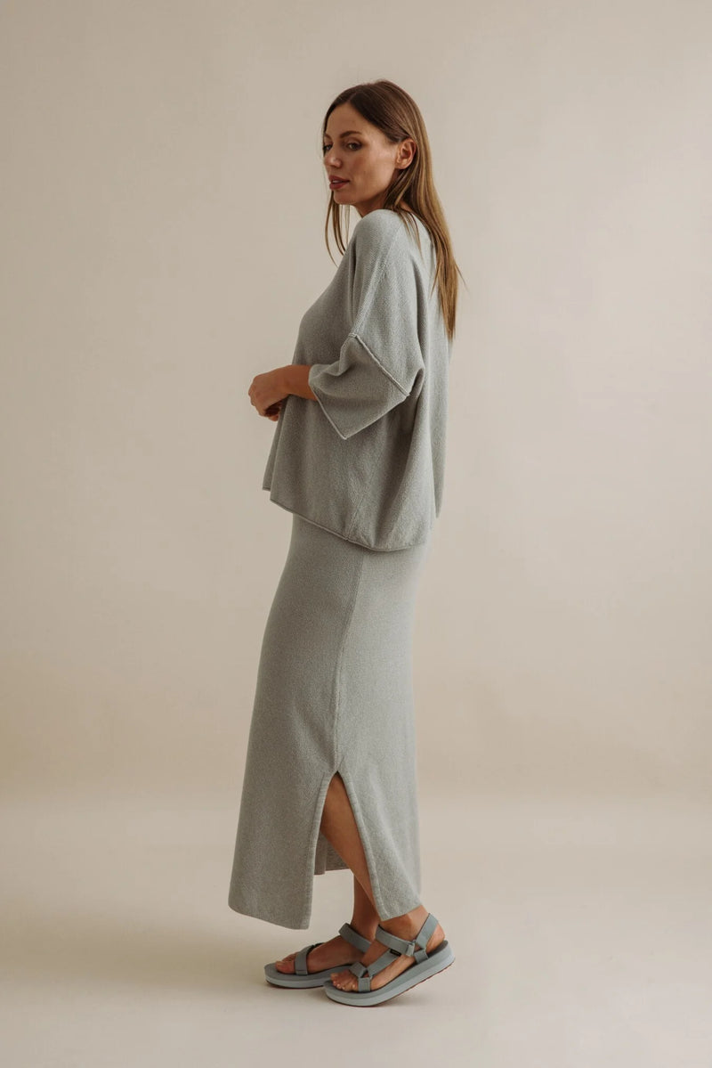 Talamaya Retreat Cotton Twist Tee Pullover