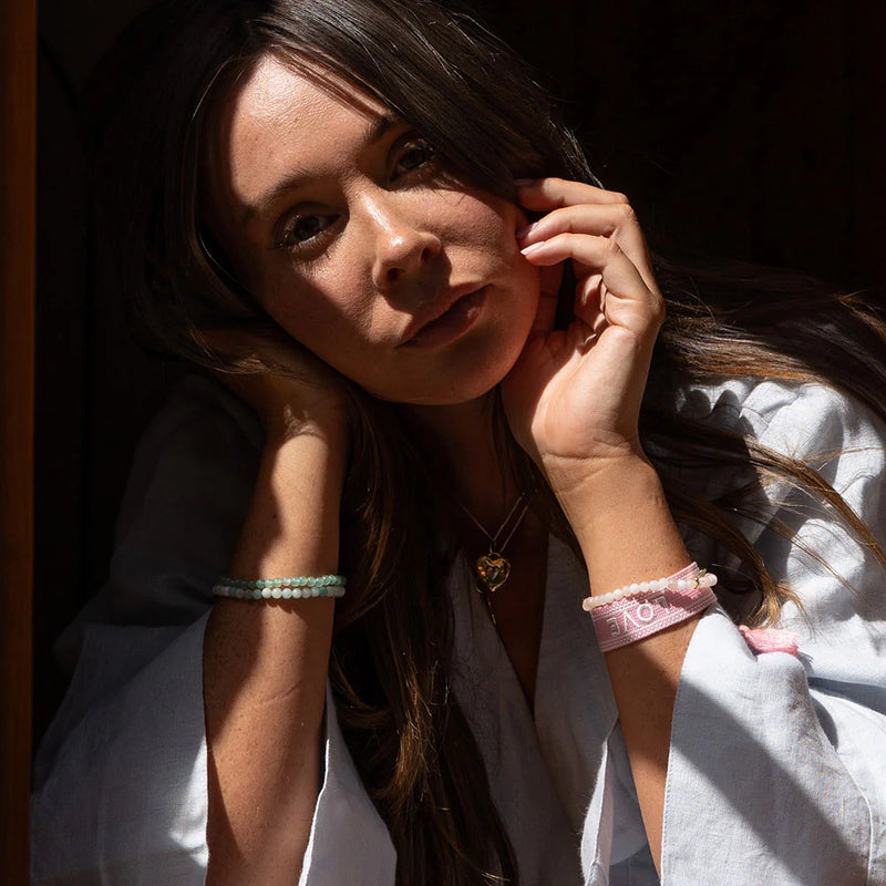 Palas Woven Mantra Band