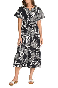 Foil Joyous Dress