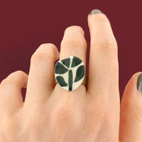 Taratata Leaf Ring