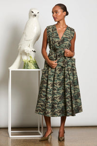 Maud Dainty Camo  Dress - Gina