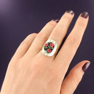 Taratata Bague Gomme Pink Flower Ring