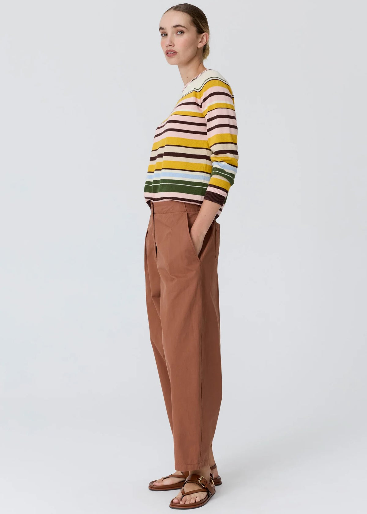 Pol Alma Barrel Pant