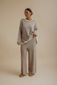 Talamaya Retreat Cotton Twist Full Length Pant