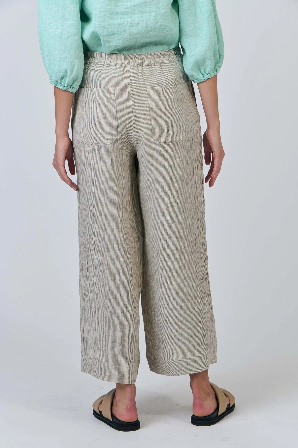 Naturals By O & J GA 578 Linen Pant