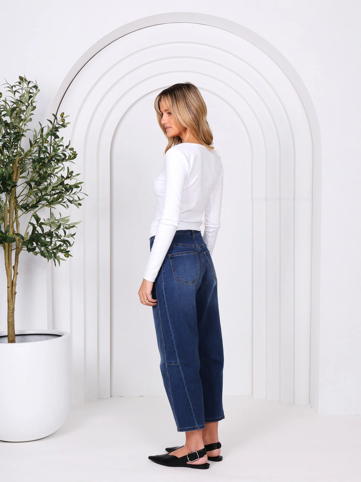 Monaco Toni Barrel Jeans