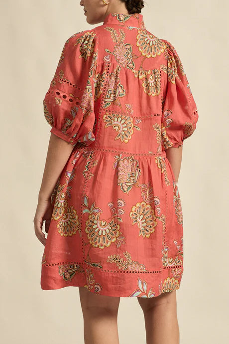 Zoe Kratzmann Behold Dress ~ K’gari Melon