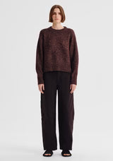 Morrison Zoe Knit Pullover Boysenberry