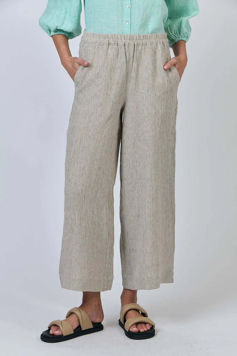 Naturals By O & J GA 578 Linen Pant
