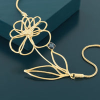 Taratata Collier Esquise Gold Flower Necklace