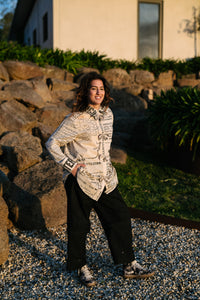 Circular by Maud Dainty Notebook Shirt Phrenology