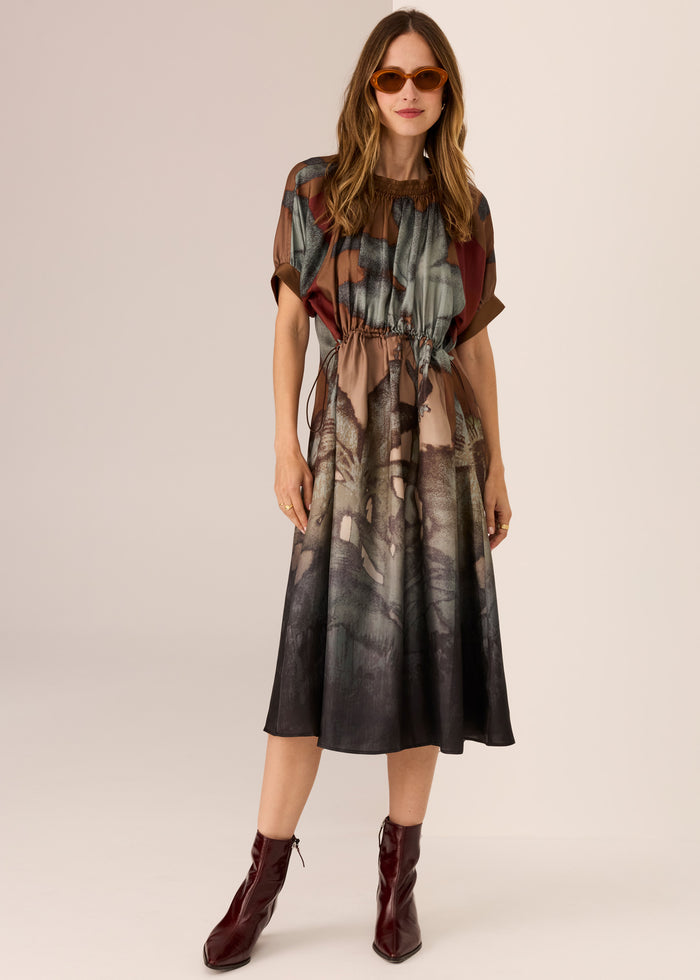 Palisades Drawcord Dress