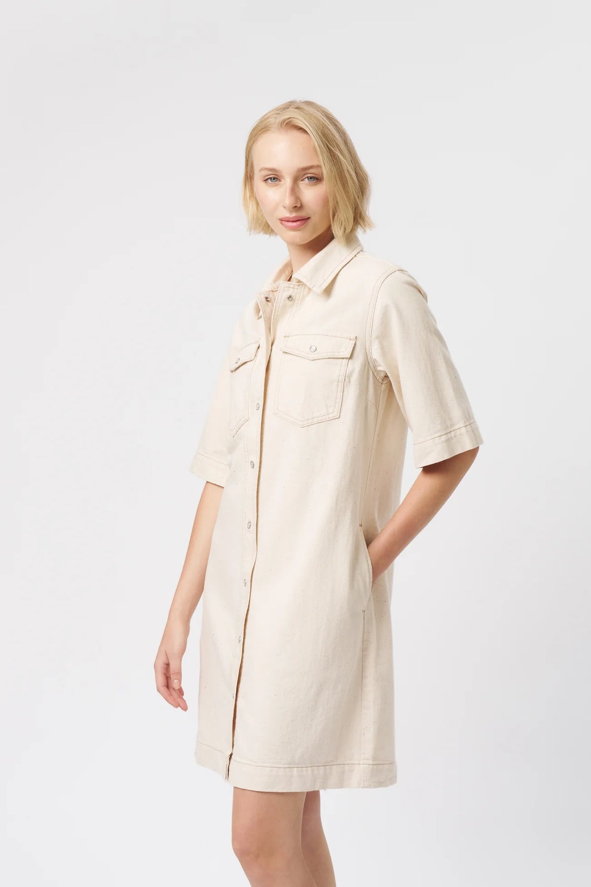Kireina Pamela Dress - Neon Sand