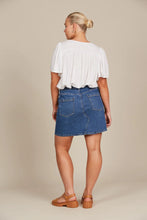 Load image into Gallery viewer, Isle of Mine Margot Denim Skirt