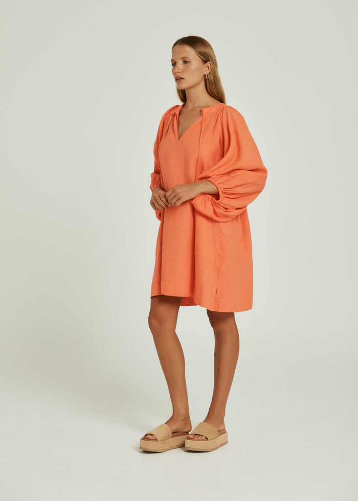 Pippa Ridley Sangria Dress Coral