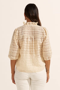 Zoe Kratzmann Wayfarer Top Cream