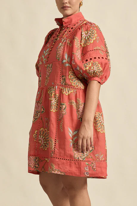 Zoe Kratzmann Behold Dress ~ K’gari Melon