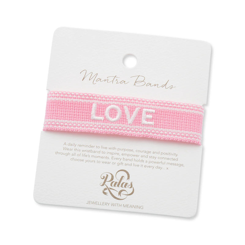 Palas Woven Mantra Band
