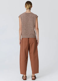 Pol Rye Knit Vest Toffee