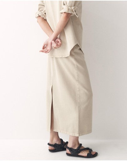 Morrison Jagger Denim Skirt Sand