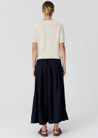 Pol Cedar Lurex Knit Top
