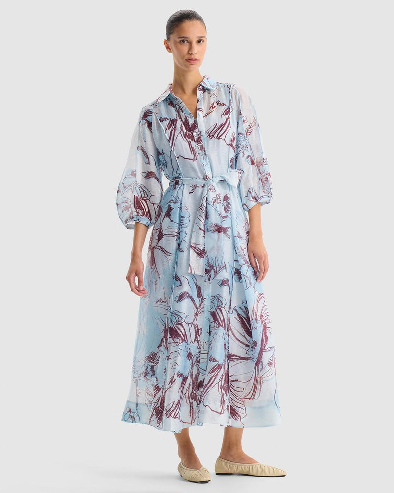 Morrison Mae Shirt Dress Sky