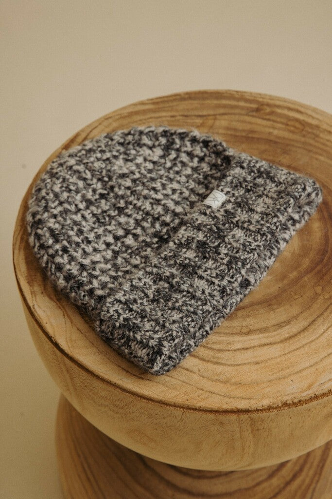 Talamaya Dreams Beanie Noir x Wheat