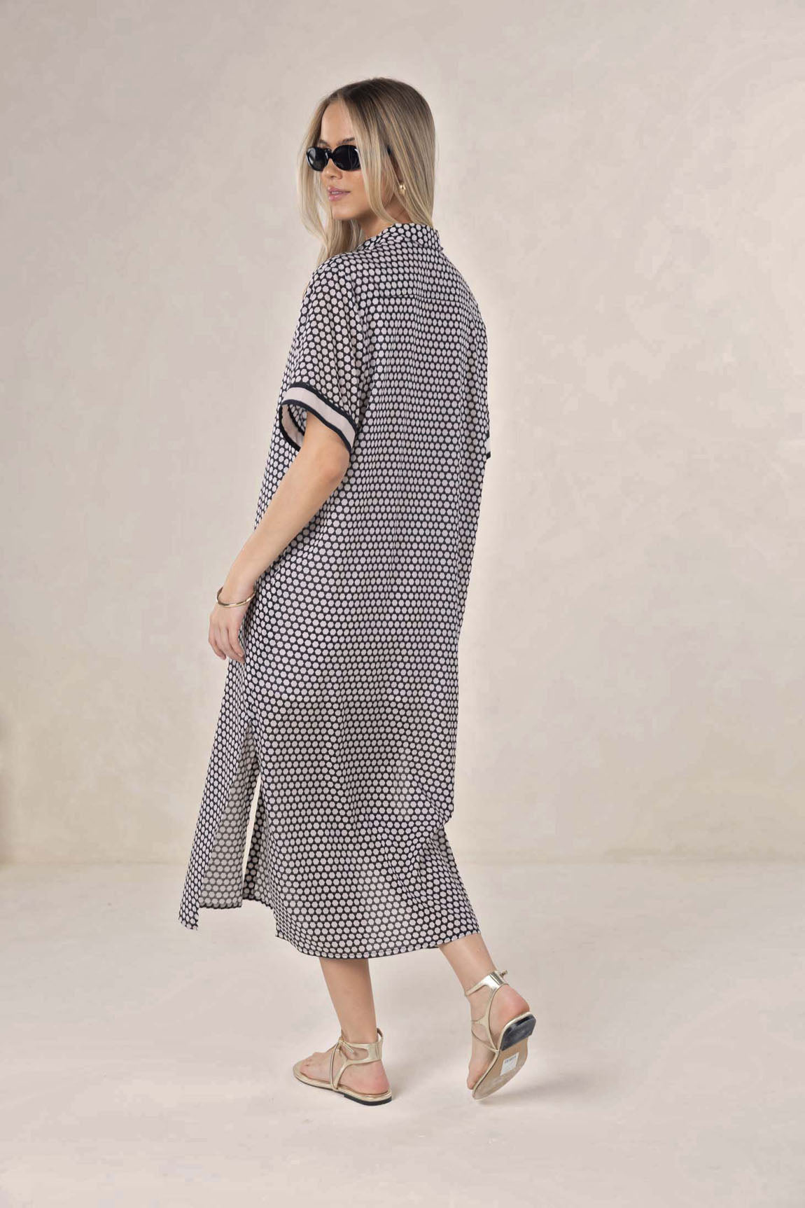 Humidity Hexi Shirt Dress
