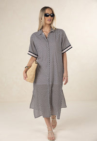 Humidity Hexi Shirt Dress