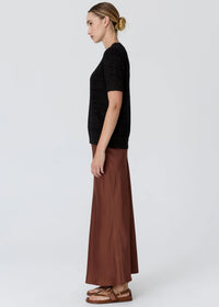 Pol Cedar Lurex Knit Top