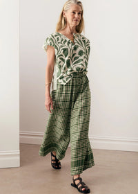 Pol Botanica Top w Contrast Back