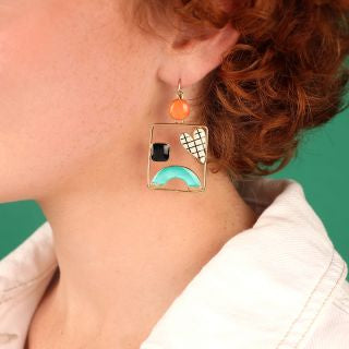 Taratata Dormeuses Arty Fantasia Lever Back Earring