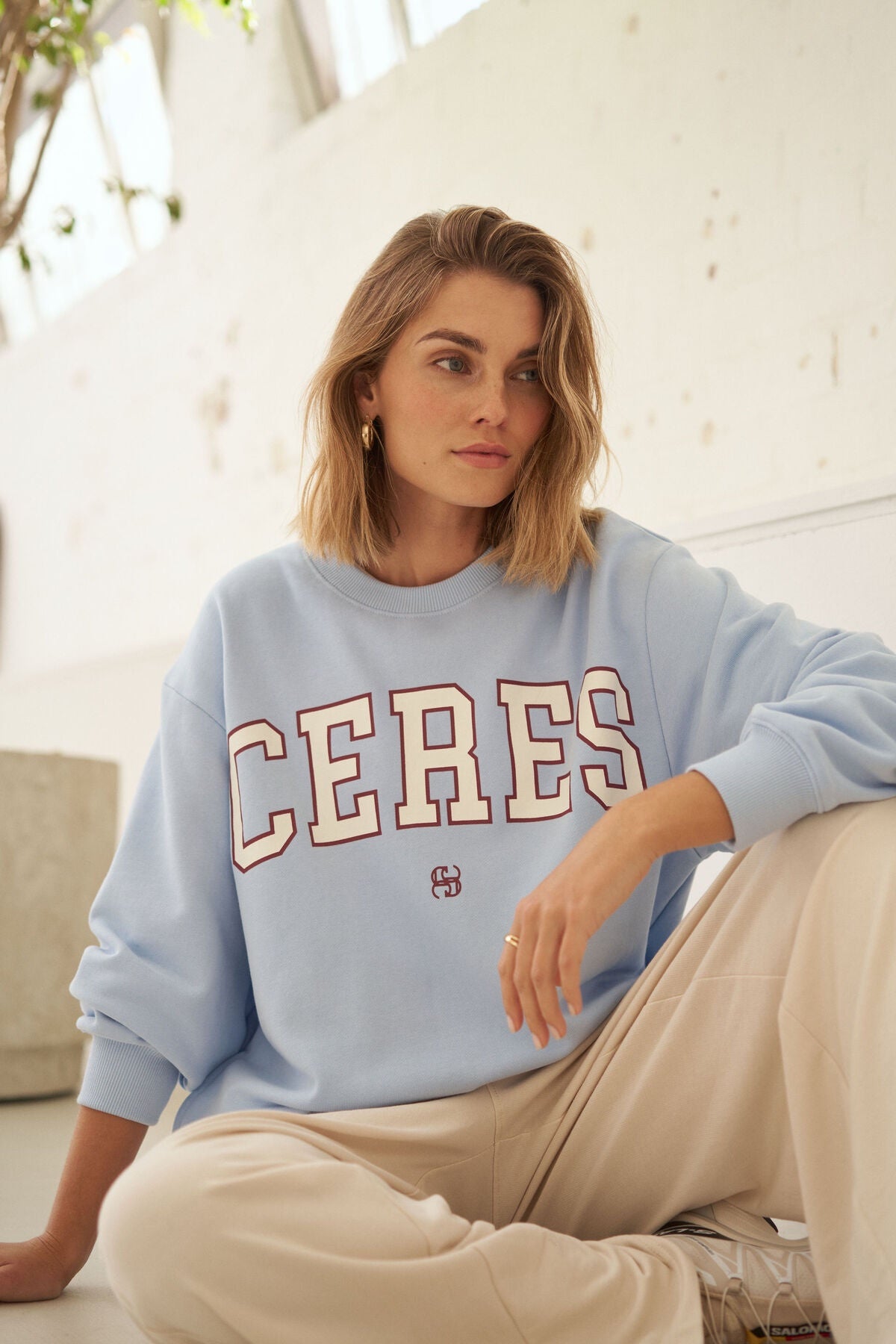 Ceres Isla Oversized Slouchy Crew