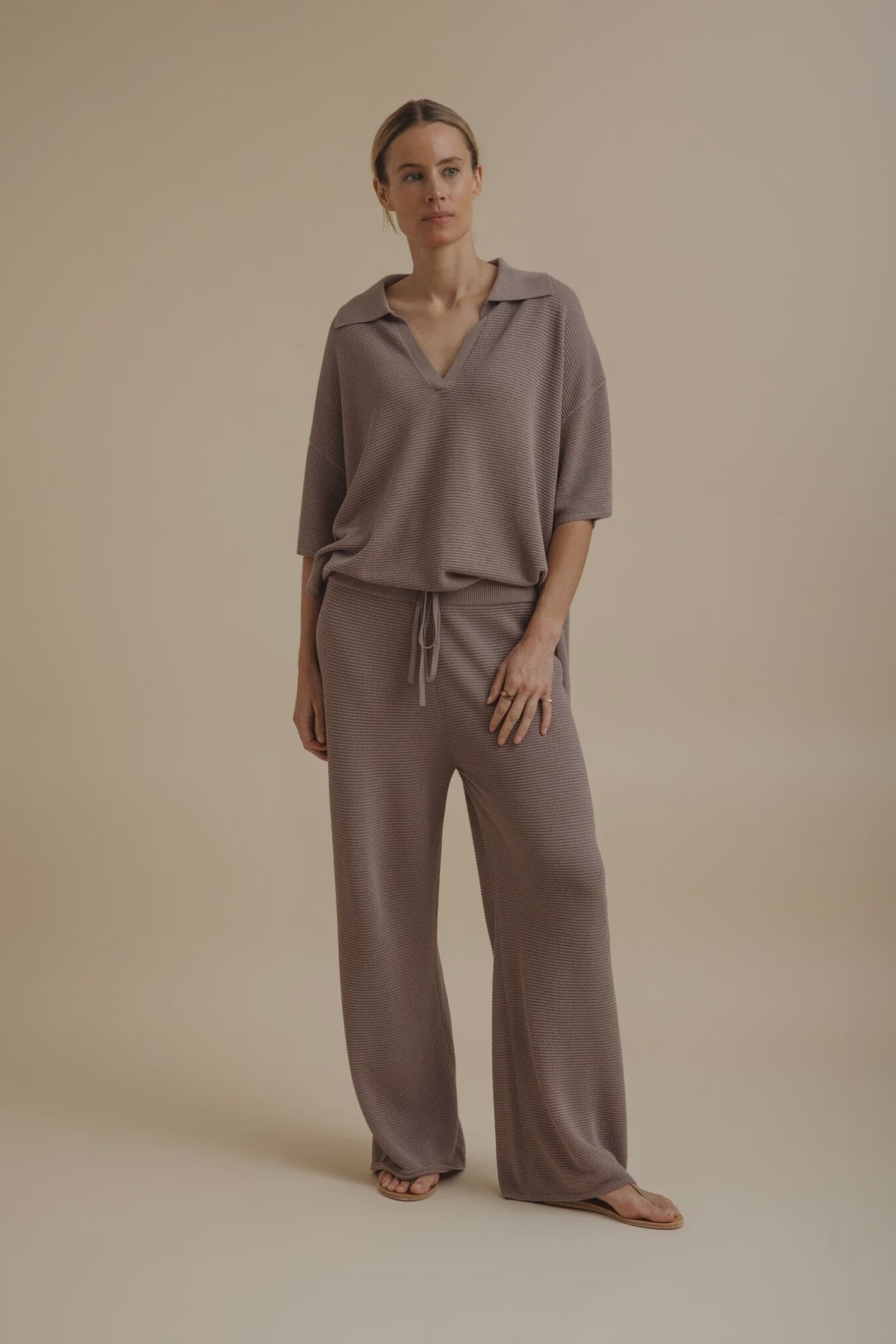 Talamaya Lattice Cruise Pullover