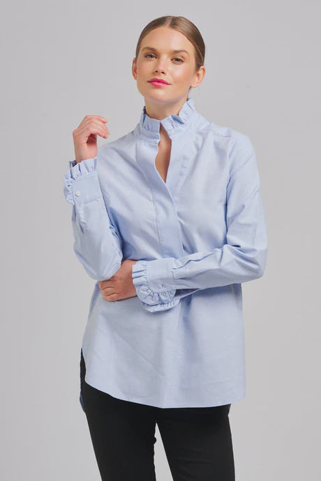 Shirty The Francesca Classic Oxford Frill Shirt