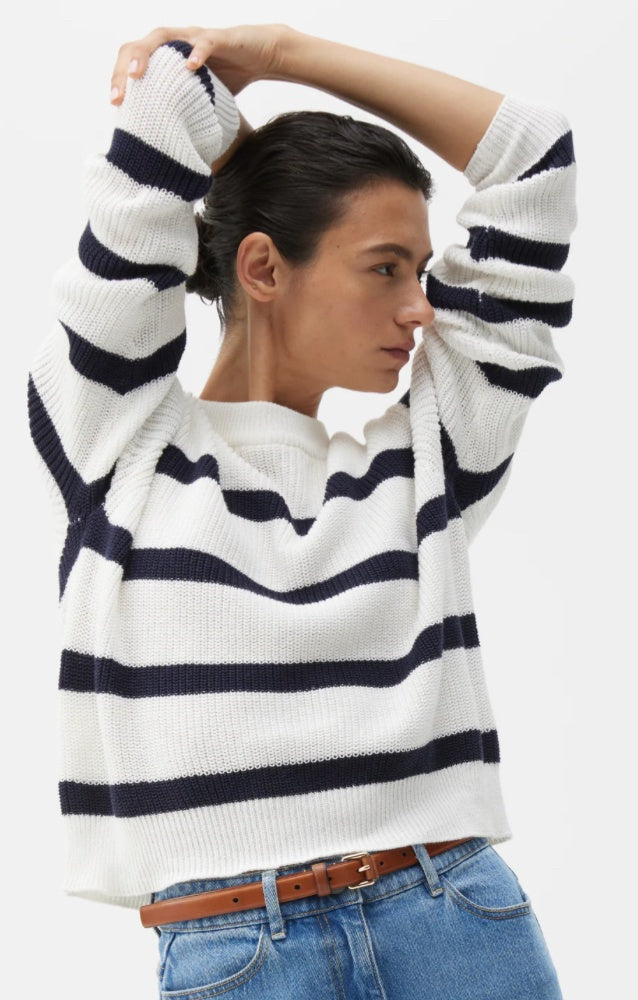 Morrison Breton Knit Pullover Stripe