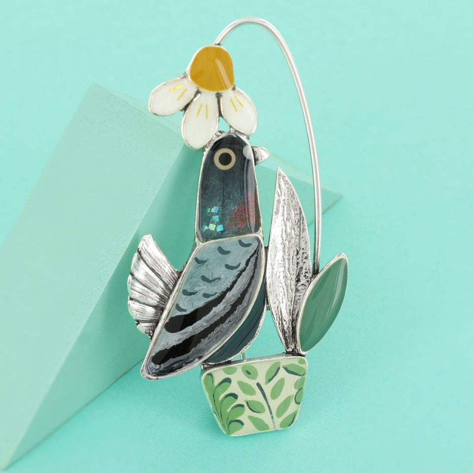 Taratata Pidgeon Brooche