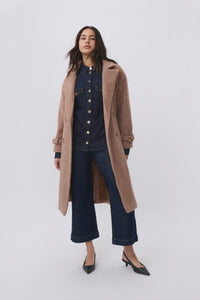 Kireina Jasmine Coat Milk Chocolate