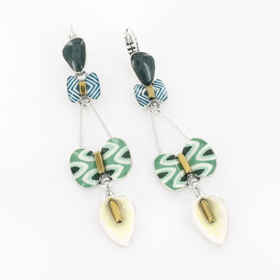 Taratata Dormeuses Ephemere Lily lever back earrings