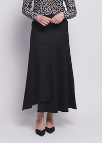 Foil Wool The World Skirt - Black